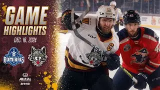 Milwaukee Admirals at Chicago Wolves | Game Highlights | Dec. 18 , 2024