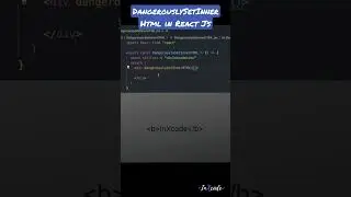 👹DangerouslySetInnerHtml in ReactJs ⚛ | 