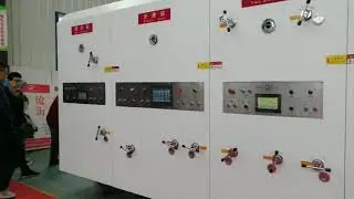 2536 larger size automatic two color slotter die cutter machine for corrugated box