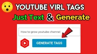 Youtube Tags Generator 2022 | Best YouTube Tags Generator website