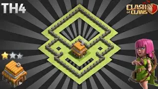 BEST TH4 BASE | TH4 BASE COPY LINK - CLASH OF CLANS