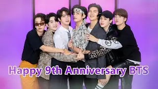 Happy 9th Anniversary BTS💜 Our best moment is 