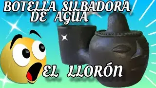 vasija silbadora: el llorón - silbatos prehispánicos, alfarería, manualidades