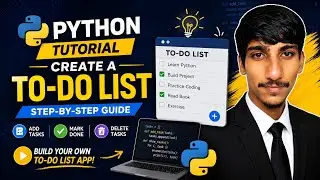 Build Your First Python Project! 🚀 Create a To-Do List App Using Python