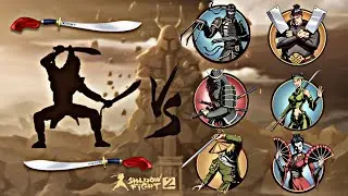 Shadow Fight 2 | Shadow with Oriental Sabers vs The Gate of Shadows