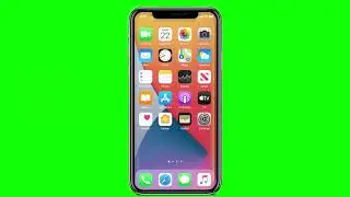 iPhone x green screen