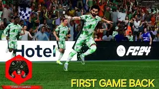 FIRST GAME BACK ON EA FC 24 || PC GAMEPLAY 1080p @60fps