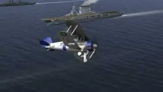 F4B-4 takeoff and landing