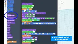 Create New Object in Codeblocks