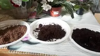 Готовим грунт для пересадки Фиалок! Как обеззаразить?