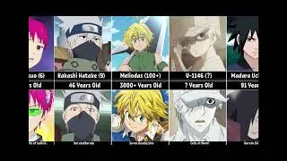 how anime characters changed with age