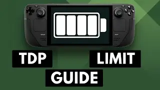 Set a TDP Limit on the Steam Deck to Save Battery Life - Thermal Design Power Battery Optimization
