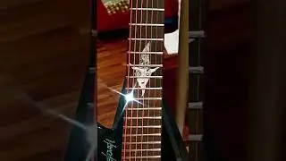 Druzkowski guitars built me this amazing new WIZARD  7 String model custom! It weighs under 2kgs!!!