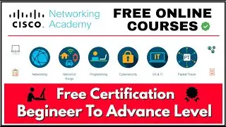 CISCO Free Online Courses with Premium  Certificates | Get CISCO Networking Academy Certificate