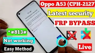oppo a53 (cph2127) frp bypass  without PC latest security | mic not working | *