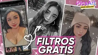 LOS MEJORES FILTROS DE DIBUJO GRATIS | Filtros estilo cartoon con Picsart 2024