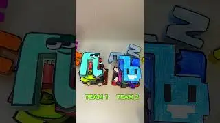 Paper Russian Alphabet Lore TEAM TOWER 2 