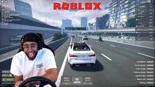 Playing ROBLOX but with a WHEEL??? lmaooo