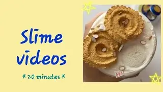 💫ASMR💫 slime videos 20 min #asmr #slime