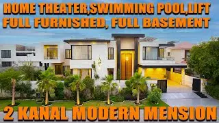 2 Kanal Mansion | Modern Design | With All Facilities | DHA Lahore