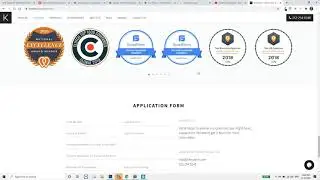 startup page
