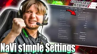 s1mple Cs2 Settings 2025 - Sensitivity, Dpi, Crosshair, Viewmodel & Setup