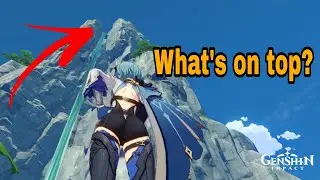 What is on top of the Emerald Peak? - Serenitea Pot - Genshin Impact