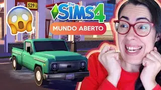 Comprei meu primeiro carro no THE SIMS 4 MUNDO ABERTO - MOD