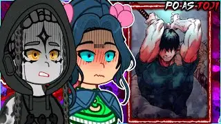 🇺🇸🇧🇷🇪🇸 Kung Fu Panda React to Po As Fushiguro Toji - Gacha React