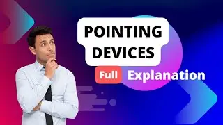 Pointing Devices of Computer part 1||Full Explanation in Urdu/Hindi