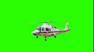 Green Screen - Chopper Helicopter