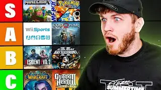 The ULTIMATE Video Game Tier List!!