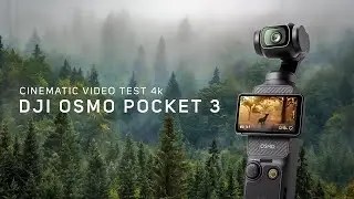 Dji Osmo Pocket 3 Cinematic forest video 4K (best vlogging camera)