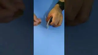 How is it possible? Balancing coin on currency note 