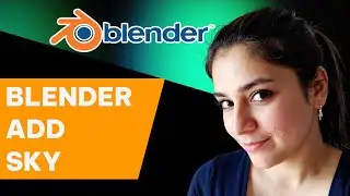 How to add Sky in Blender