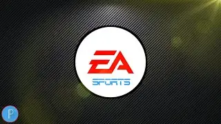 How To Design Logo😱 Logo Design Process! (EA Sports Logo) How To Make Logo On Pixellab!