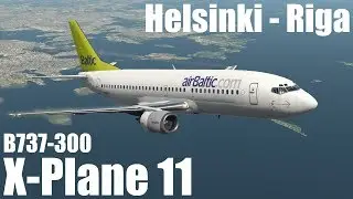 X-Plane 11 - AirBaltic und die Legende des Boeing 737CL Simulators [Schweizerdeutsch]