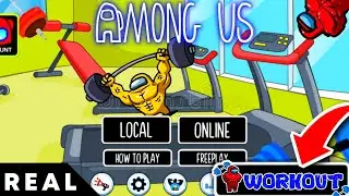 *REAL* Among Us New Map - If Innersloth Released New Workout Map In Amongus 🤩🥳 (New Map)