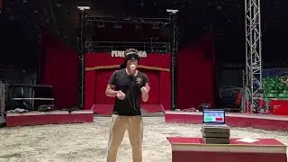 Michael Ferreri Guinness World Record Most Juggling Catches in 1 minute blindfolded 3 balls 2024