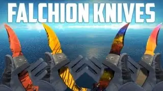 Knives Falchion  | Пак из CS GO для CS 1.6 {HD} + {Анимация}
