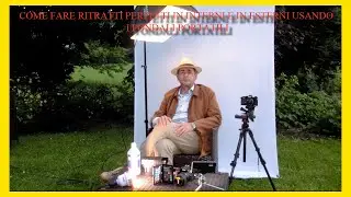 Come fare ritratti perfetti usando i fondali portatili