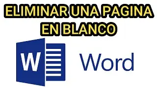 Como eliminar una HOJA en BLANCO de word✔️
