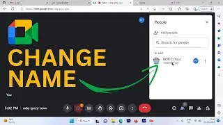 How to Change Name in Google Meet? | Change Name and Profile Picture on Google Meet?