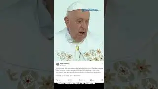 Paus Fransiskus Ucapkan Terima Kasih Berbahasa Indonesia: Tuhan Memberkati