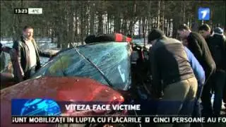 Accident grav la intrarea în Cojuşna.