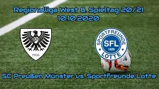 SC Preußen Münster vs. Sportfreunde Lotte | 8. Spieltag Regionalliga West