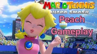 Lovely Matches | Mario Tennis Ultra Smash - Peach Gameplay