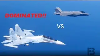 Italian F35 vs Russian Su-30SM dogfight, the result is shocking