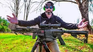 Shooting Diamondback DB-10 ( AR-10 ) Preparing For VT Rifle Season