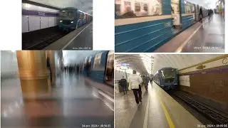 ПОЕЗДКА НА 81540.2 ПРИШЕЛЕЦ ОТ ВОЛКОВСКОЙ ДО МЕЖДУНАРОДНОЙ ОТ МЕЖДУНАРОДНОЙ ДО САДОВОЙ. 24.10.2024.